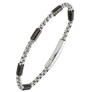 Bracelet All Blacks bijoux Homme acier 682211