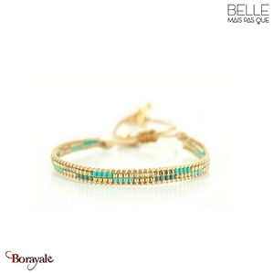 Bracelet -Belle mais pas que- collection Blue Accapulco B- 1191-ACCA