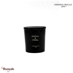 Bougie XL Cereria Molla Bois de santal et fève de Tonka