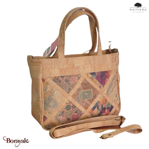 Sac à main en liège made in Portugal Montado Multi couleur Rainbow