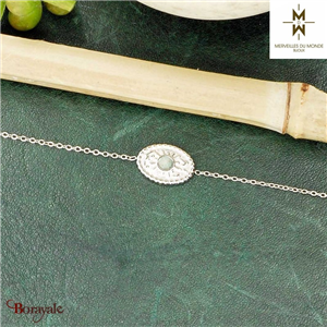 Bracelet en Acier Merveilles du monde