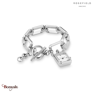 Montre Rosefield Octagone Chain Argent Femme SWSSS-O53