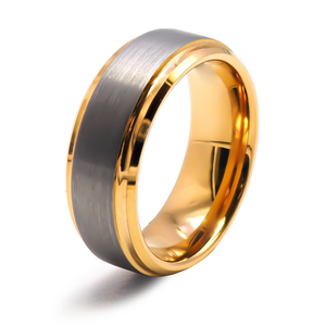 Bague W. Spencer tungstène Homme  TUN-R002-62