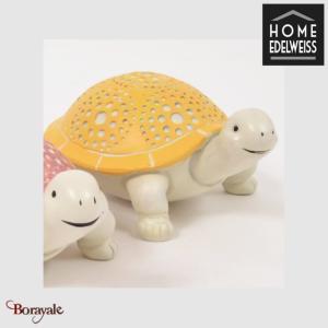 Tortue jaune Home Edelweiss collection : Tukata 11 cm