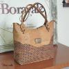 Sac épaule MONTADO en liège naturel, made in Portugal Femme 3007-MAPACAMEL