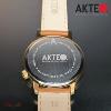 Montre AKTEO Art - Musique Violon Stradivarius 38 mm doré ronde AMu14