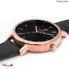 Montre PIERRE LANNIER Collection SYMPHONY doré rose cuir  Femme
