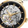 Montre PIERRE LANNIER Collection AUTOMATIQUE doré milanais  Femme