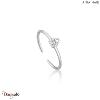 Under Lock & Key, Bague Argent plaqué rhodium ANIA-HAIE R032-02H