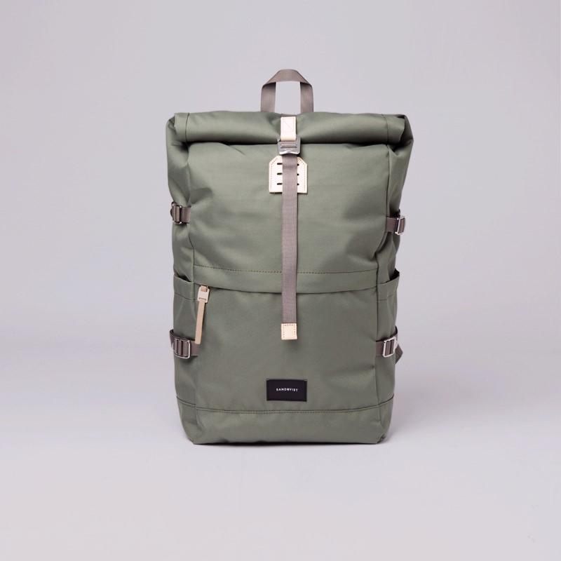 Sac a dos SANDQVIST Stockholm Serie Urban Outdoor Bernt 21 25L Vert trefle SQA2166