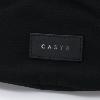 Sacoche banane CASYX, Coton Bio  Noir Profond