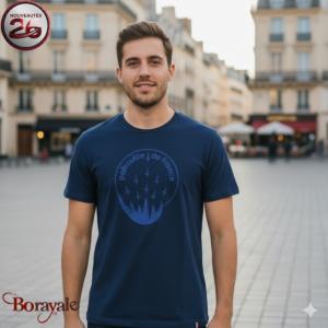 T-shirt Patrouille de France Logo Bleu Marine, taille L