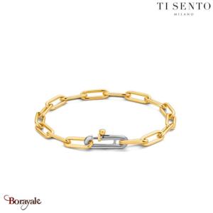 Bracelet TI Sento Collection : Milano Argent plaqué Or 2936SY