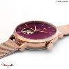 Montre PIERRE LANNIER Collection AUTOMATIQUE doré rose milanais Femme