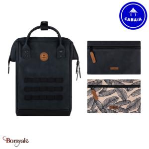 Sac à dos Cabaïa Adventurer + 2 poches, Le Havre, Medium en Nubuck vegan