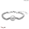 Bracelet Pierre Lannier Nova acier argenté sans nickel BJ08A1101