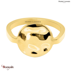 Bague Pierre Lannier Echo acier doré sans nickel BJ10A3204