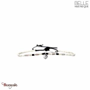 Bracelet Belle mais pas que, Collection: Velours noir B-1828-VENO