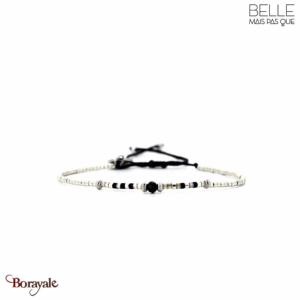 Bracelet Belle mais pas que, Collection: Velours noir B-2068-VENO