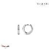 Boucles d'oreilles TI Sento Minimaliste femme 7811SI