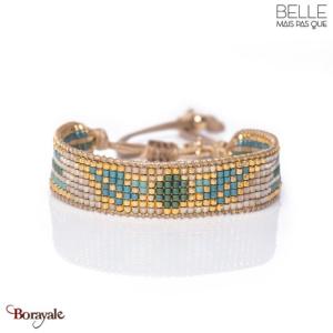 Bracelet -Belle mais pas que- collection Golden Pistachio B-1889-PISTA