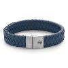 Bracelet Rebel & Rose Full Metal Premium bleu 15 mm, Homme RR-M0049-S-L