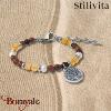 Bracelet Stilivita, Collection : Equilibre, vertus : Energie & concentration