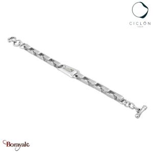 Bracelet Ciclon 1998 Esclava métal plaqué argent 925° CI231103-66-0