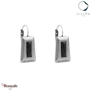 Boucles d'oreilles Ciclon 1998 Sofisticado métal plaqué argent 925° CI231601-01