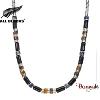 Collier All Blacks bijoux Homme rang de perles Heishi 682423