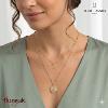 Collier LUNELIA Pierre Lannier BJ30A0211 acier poli de couleur or