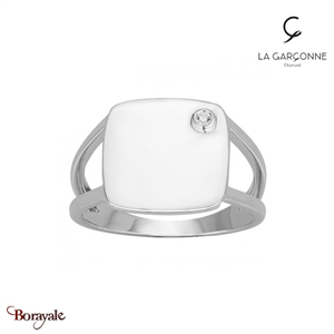 Bague La Garçonne Diamant Episode Indélébile argent 20100021-54
