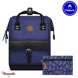 Sac à dos medium Cabaïa Adventurer Dusseldorf en Polyester Tressé randonneur
