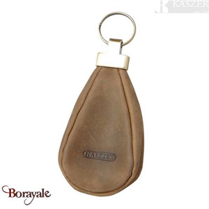 Porte clés Kaszer collection Oregon en cuir de vachette brut 580704-MC6