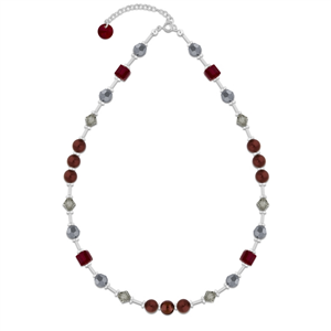Collier Spark Jasmine cristal autrichien sur argent A0374R
