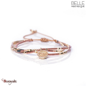 Bracelet -Belle mais pas que- collection Mexican Pink B-1763-MEXI