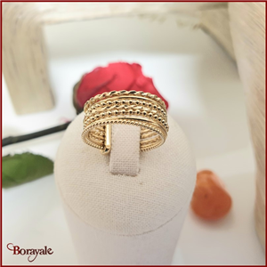 Bague Plaqué Or fin Borayale Collection CN2916600 Taille : 54