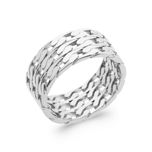 Bague argent 925° rhodié Collection : Les essentielles Taille : 56