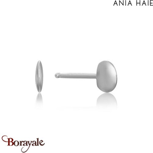 Boucles d'oreilles Ania Haie All Ears argent 925° plaqué rhodium de haute qualit