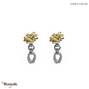 Boucles d'oreilles Atelier D'Emma Et Chloé Hadar doré - argenté HADAR-OA