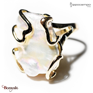 Bague Ippocampo femme, collection : Oro Perla