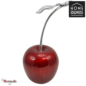 Cerise rouge Home Edelweiss collection : Claire 35 cm