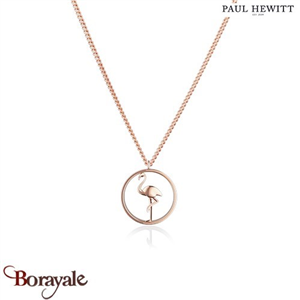Collier Paul Hewitt Tropicool acier plaqué or rose PH-N-FLA-R
