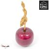 Cerise 25 cm Home Edelweiss collection : Gaia Rouge nacré et or