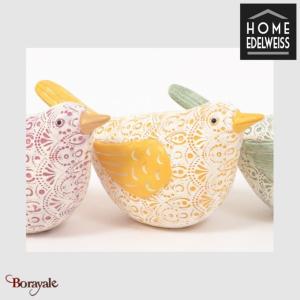Oiseaux jaune Home Edelweiss collection : Tukata 7 cm