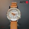 Montre AKTEO Art - Musique Violon Stradivarius 38 mm argent ronde AMu13