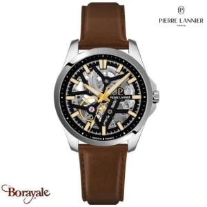 Montre Pierre Lannier SKELETOM Homme automatique noir 304G134