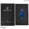 Montre PIERRE LANNIER Collection CITYLINE bleu milanais Homme