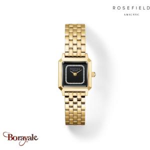 Montre Rosefield Boxy Luxury Noir  Femme BBGSG-B09