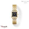 Montre Rosefield Boxy Luxury Noir  Femme BBGSG-B09
